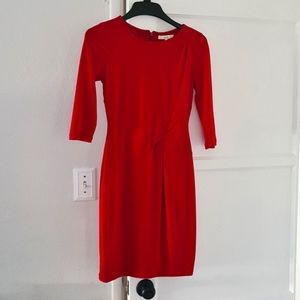 Red ❤ Long sleeved dress (size 6)